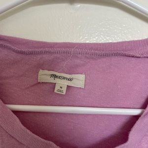 purple madewell top